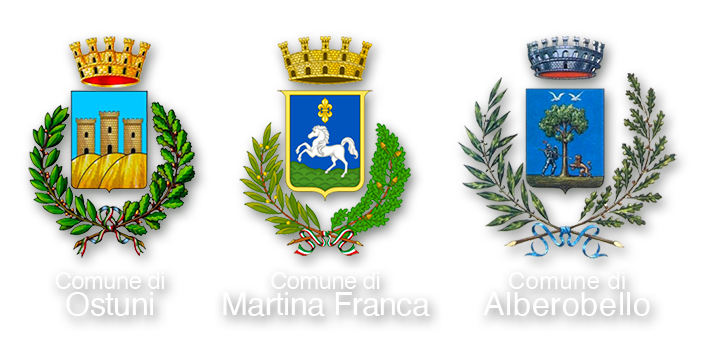 Comune di Ostuni, Martina Franca, Alberobello