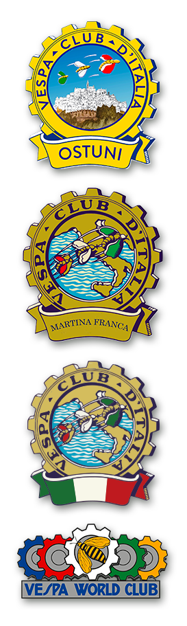 Vespa Club Ostuni, Martina Franca, Vespa Club d'Italia, Vespa World Club