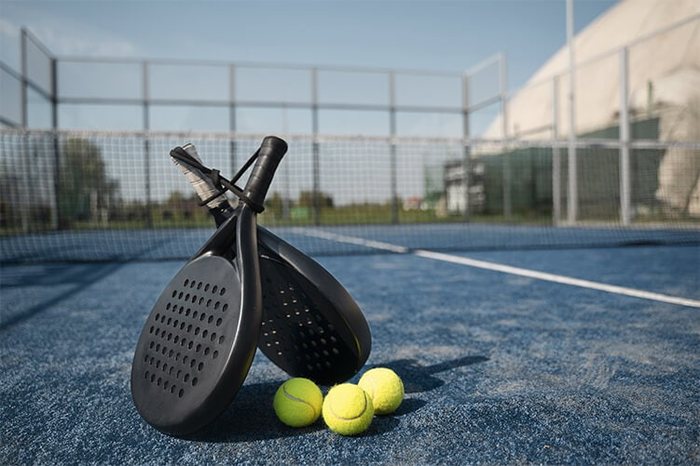 Padel — racchette e palline